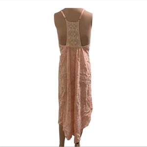 Rip Curl maxi dress with back embroidery. NWOT, never worn.